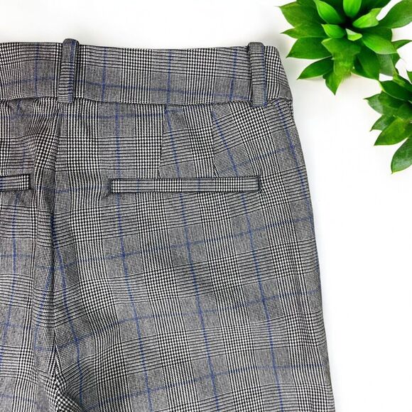 LOFT High Waist Skinny Pants in Glen Plaid - Picture 8 of 11